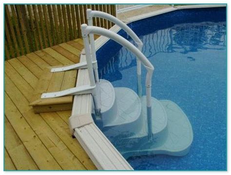 Main Access 200200 Easy Incline Above Ground In Pool Swimming Pool