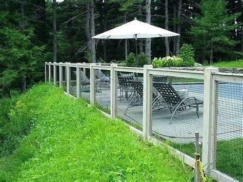 Pool Fence Ideas Cheap WoodsInfo