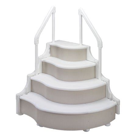 Ocean Blue Grand Entrance Above Ground Pool Step at Hayneedle