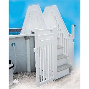 Confer Double Staircase Above Ground Pool Steps Toys