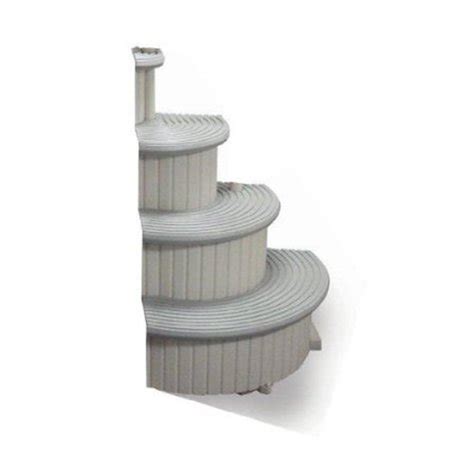 Confer Plastics CCXAG Curve InPool Step System for Inground & Above