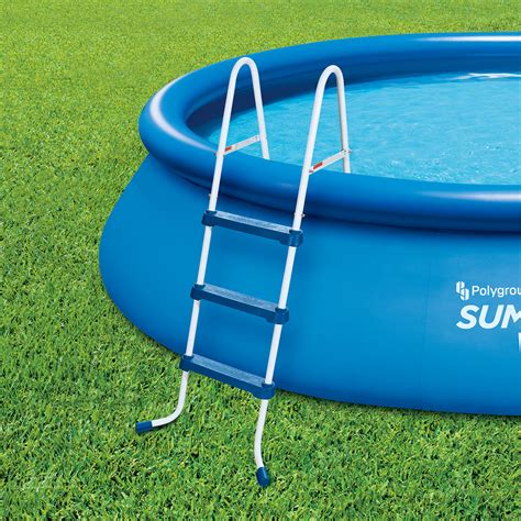 Ocean Blue 400950 Swimming Pool Safety Ladder Above Ground For Mighty