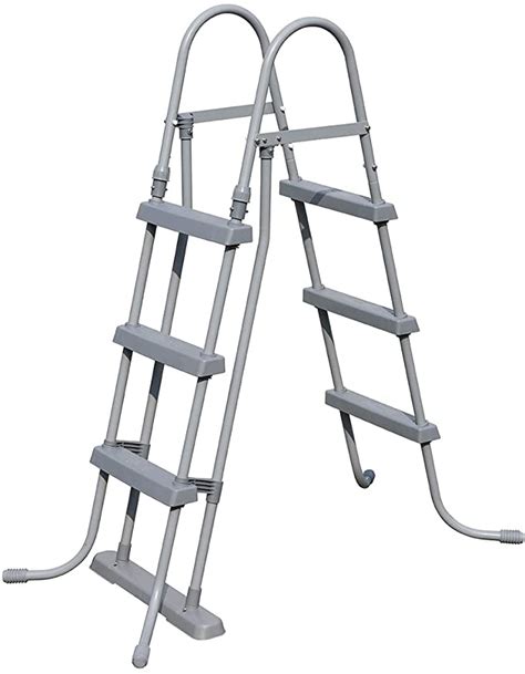 BESTWAY 58041 Above Ground Pool Ladder, 42Inch Pool ladder, Above