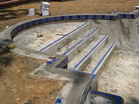Gunite Construction Process Easton Pool & Spa