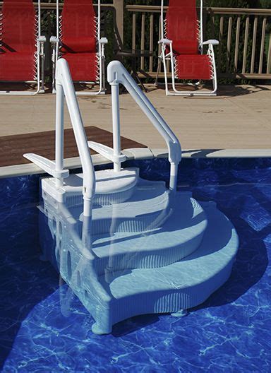 30 Cool Above Ground Pool Stairs Home, Family, Style and Art Ideas