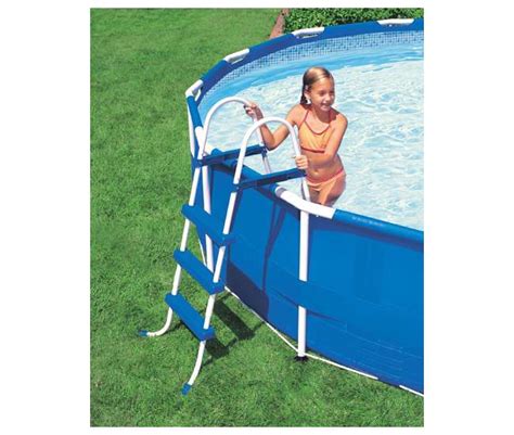 Intex 36" Coated Steel Frame Pool Ladder Pool Ladders