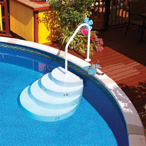 Diy Wedding Cake Pool Steps Above Ground Pool Steps For Sale Raised