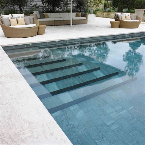 Pool stairs Backyard pool, Diy swimming pool, Pool deck plans