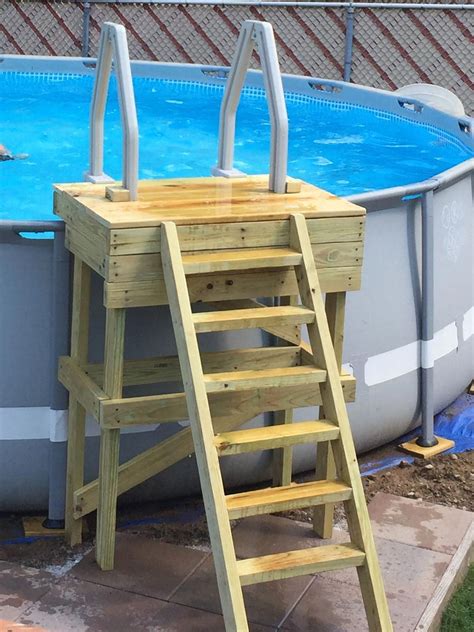 Intex 48in Steel AFrame Pool Ladder in the AboveGround Pool Ladders