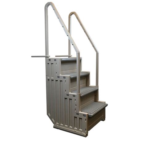 CONFER STEP1 Above Ground Swimming Pool Ladder Step System Entry w
