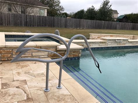 Swan Pool Rails Swimming Pool Handrails, Swimming Pools, Pool Rails