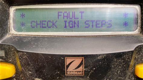 My jandy pro joint pool heater is giving me a fault error indicating to
