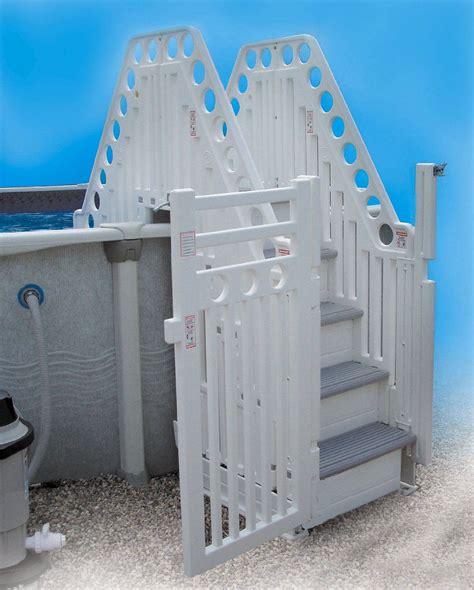 Confer Pool Entry System Double Pool Steps and Ladders Pinterest
