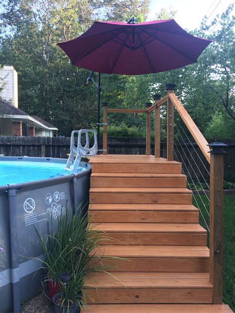 4 Above Ground Pool Deck Ideas Affordable and Astonishing!