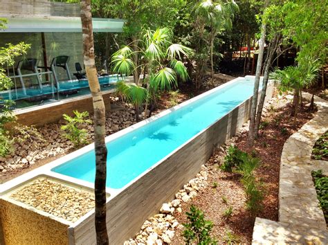 Above ground 25m lap pool, 1.2m height and 2.4m wide with steps for