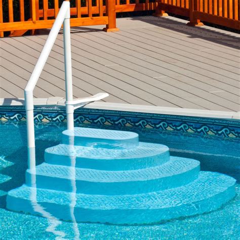 Pool Wedding Cake Stairs / Wedding Cake Stairs For Above Ground Pool