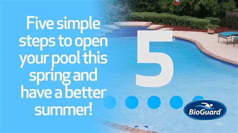 5 Easy Steps to Open Your Pool for Summer YouTube