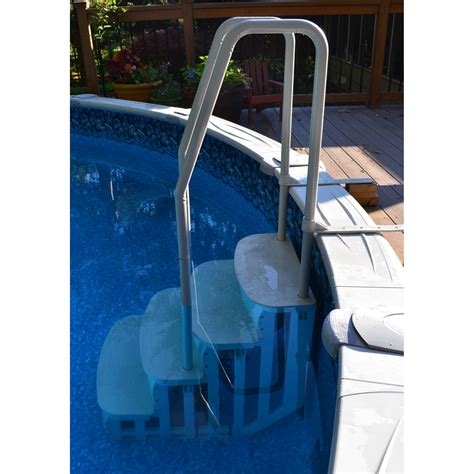 Fiesta Drop In Access Pool Steps Oasis Pool Products