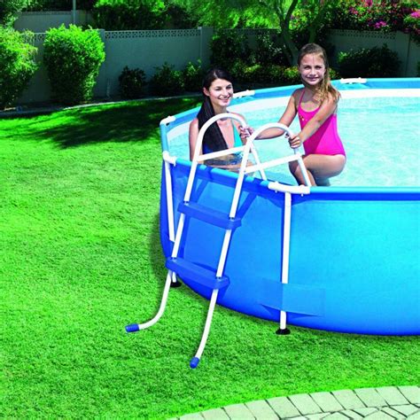 Bestway 30" Swimming/Paddling Pool Safety Step Ladder Fits 30" High