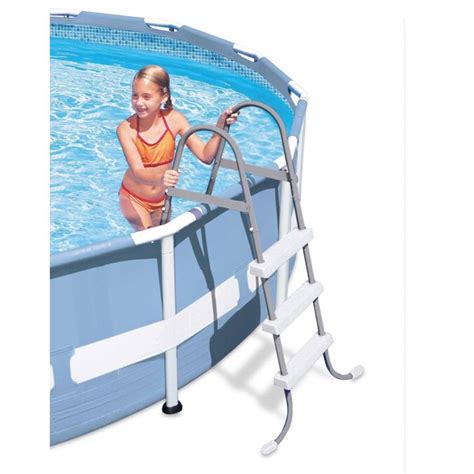 48 Inch Two Section Ladder for Intex Ultra Frame Swimming Pool Step
