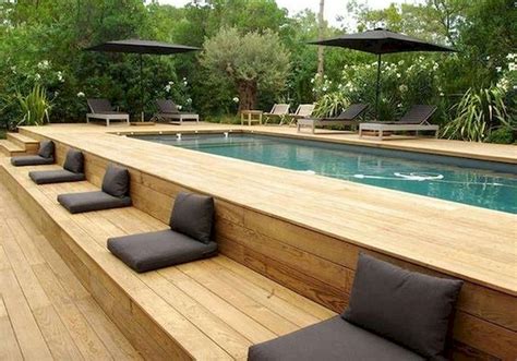25 Cheap Above Ground Pool Deck Ideas On a Budget Inexpensive Pool