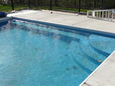 Corner Stairs Vinyl Liner Indianapolis Vinyl swimming pool, Pool