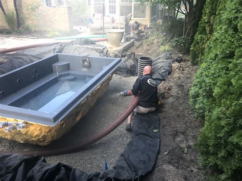 Custom Steel Pool steps inground, Pool steps, Vinyl pools inground