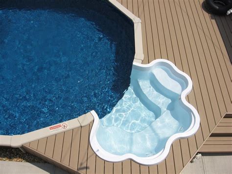 Main Access Easy Incline Pool Deck Ladder Swimming Pool Ladders
