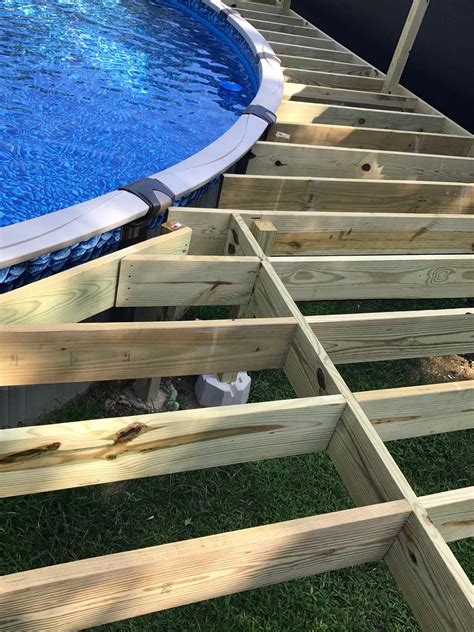 Above ground pool steps Pool steps, Above ground pool steps, Pool