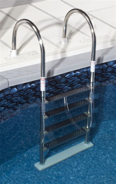 3 Steps Stainless Steel Inground Swimming Pool Ladder