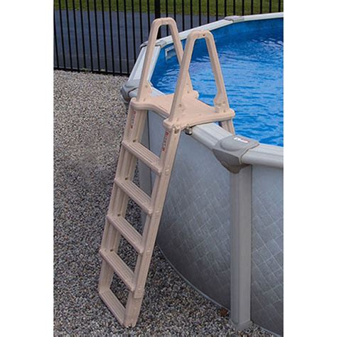 XtremepowerUS Deluxe AboveGround Pool Ladder AFrame Ladder Pool Non