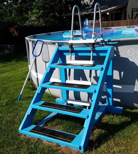 Which Is The Best Above Ground Pool Ladder For Heavy People Home Gadgets