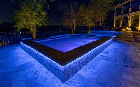 Asymmetrical Wall recessed LED pool light LED underwater spot light