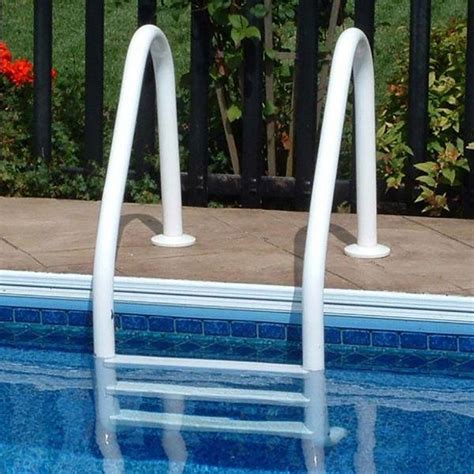 Exterior Classic Above Ground Pool Ladder Accessories from The Right