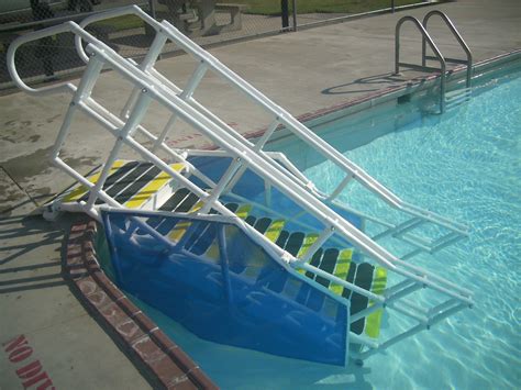 ADA Easy Stair ® Pool Stairs ADA Equipment Aquamentor