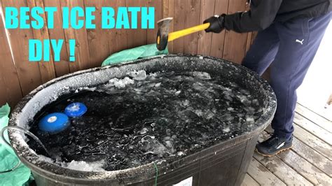 DIY Ultimate Cold Plunge How To Ice Bath Wim Hof Style Cold Therapy