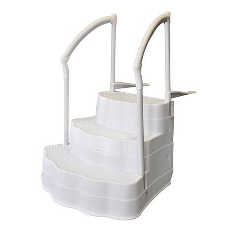 LumiO Oasis Step With Stainless Steel Rail