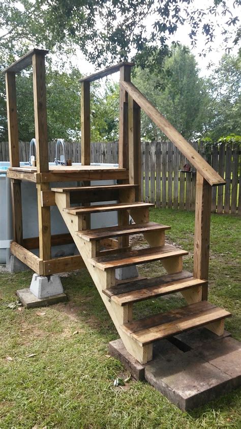Do It Yourself Above Ground Pool Steps 8 Ideas for Designing an Above