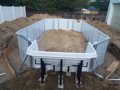 Custom Inground Pool Steps made of Concrete, Steel, or Polymer