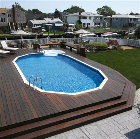 Inground Pool Deck which to choose? Backyard Design Ideas