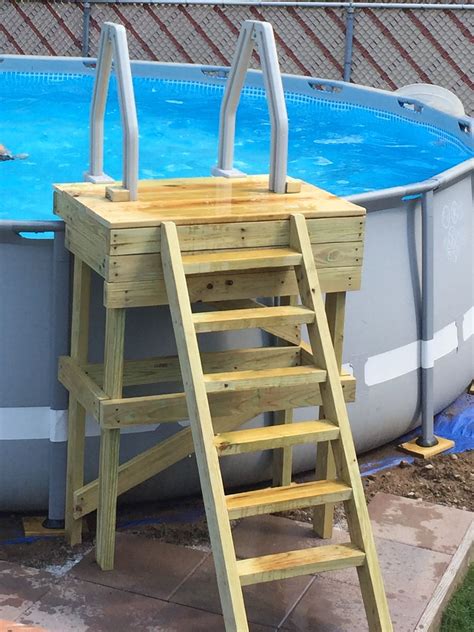 The 10 Best Above Ground Pool Ladder With Platform Home Life Collection