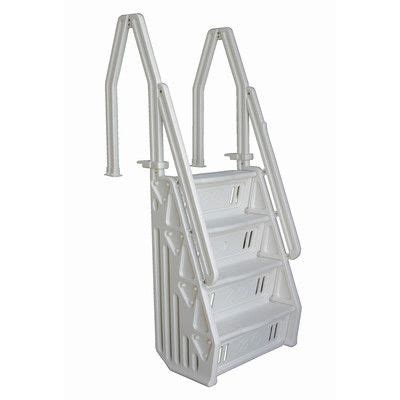 Vinyl Works IN Deluxe 32 Inch Adjustable In Step Above Ground Pool