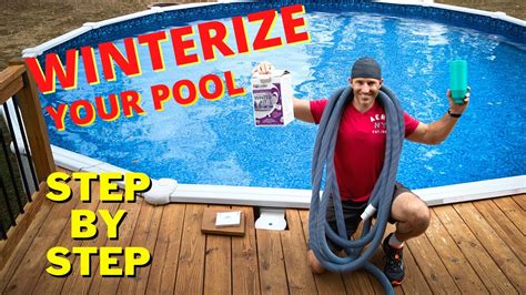 How to Close Your InGround Swimming Pool for Winter Dengarden
