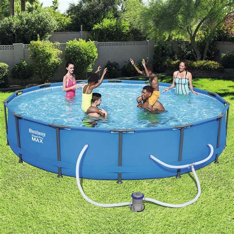 Portable Above Ground Swimming Pools Backyard Design Ideas