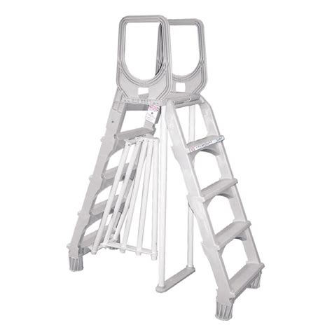 Aqua EZ 52in Plastic AFrame Pool Ladder at