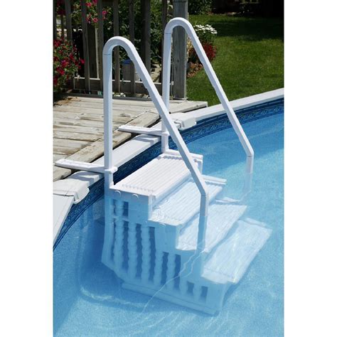 Pearl Grey Short Handrail Replace For 1600010PG Above Ground Swimming